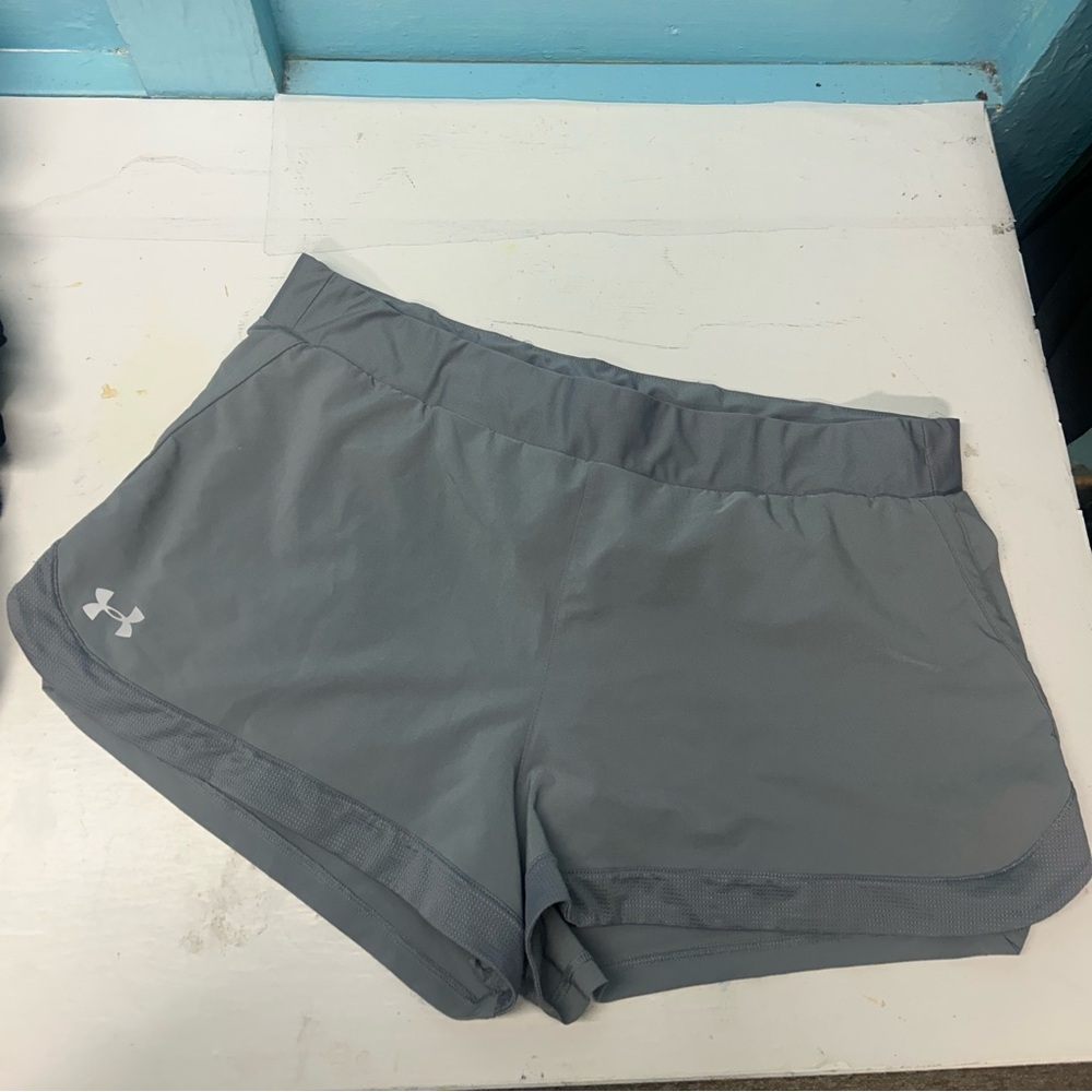 Under armour women’s athletic shorts.